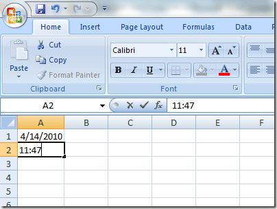 أضف بسرعة طوابع التاريخ والوقت إلى ورقة عمل Excel