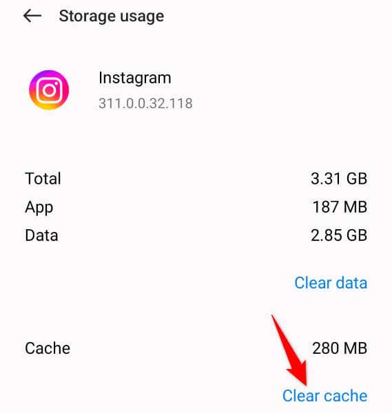 مسح ذاكرة التخزين المؤقت لـ Instagram على جهاز Android الخاص بك صورة 2
