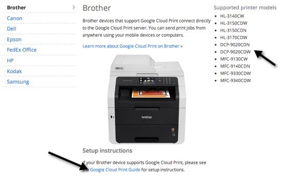 cloud print ready printers